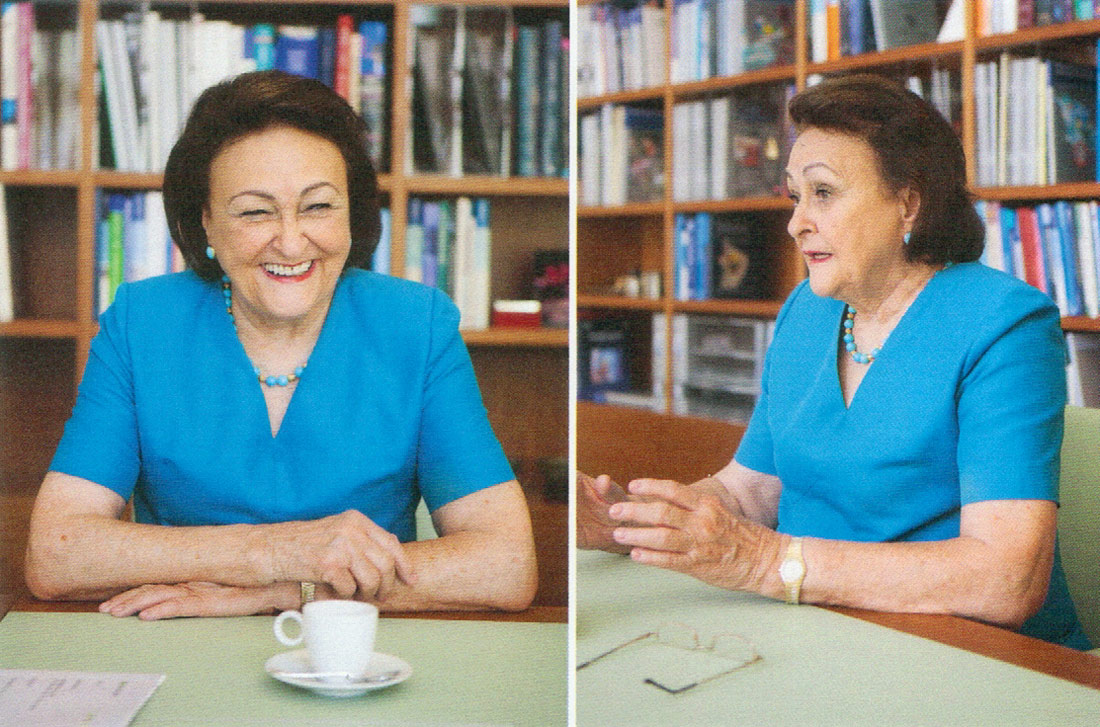 Sybill Storz beherrscht die Kunst der Pause.